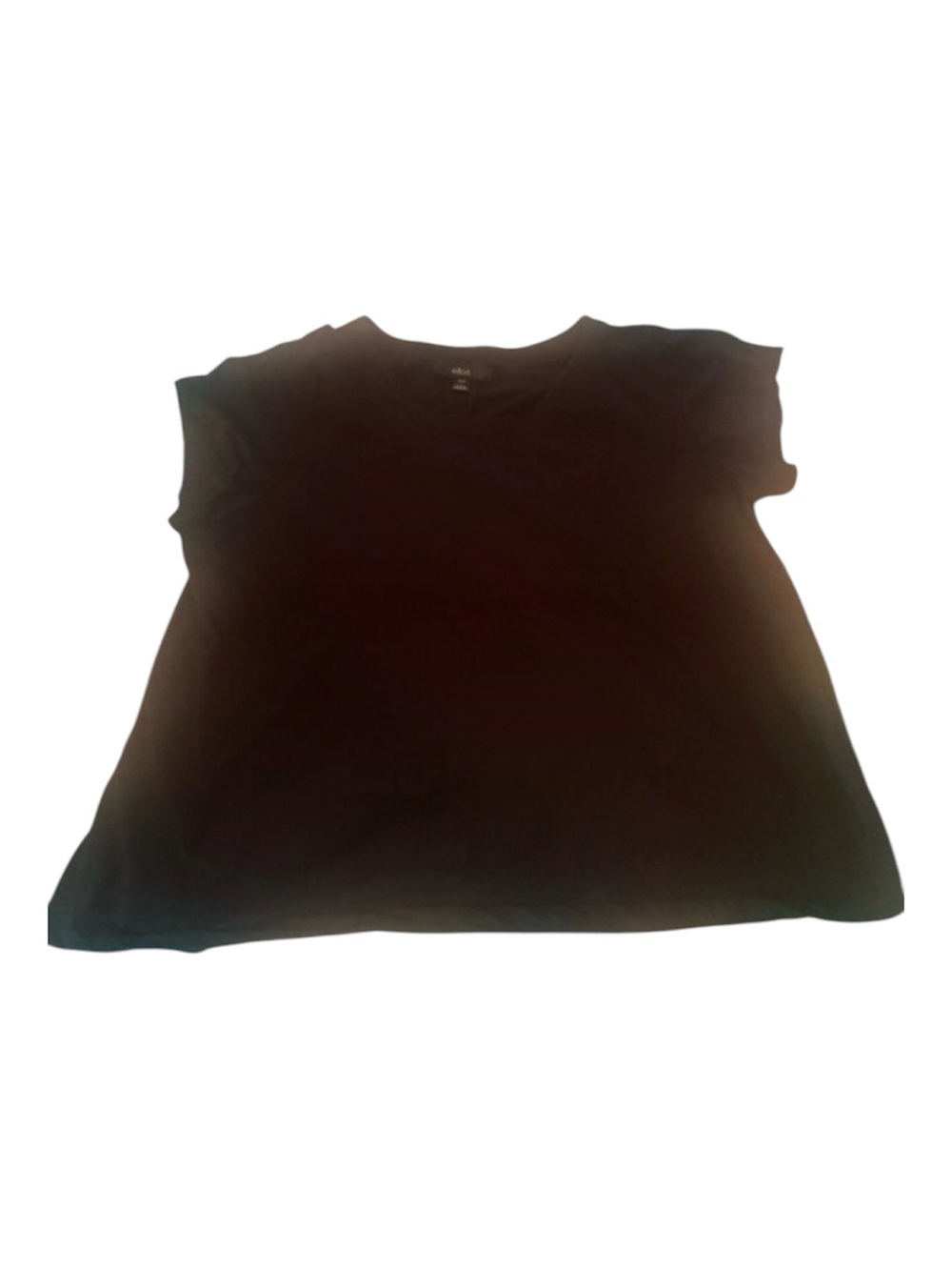 ellos Black Short Sleeve Women's Tee
